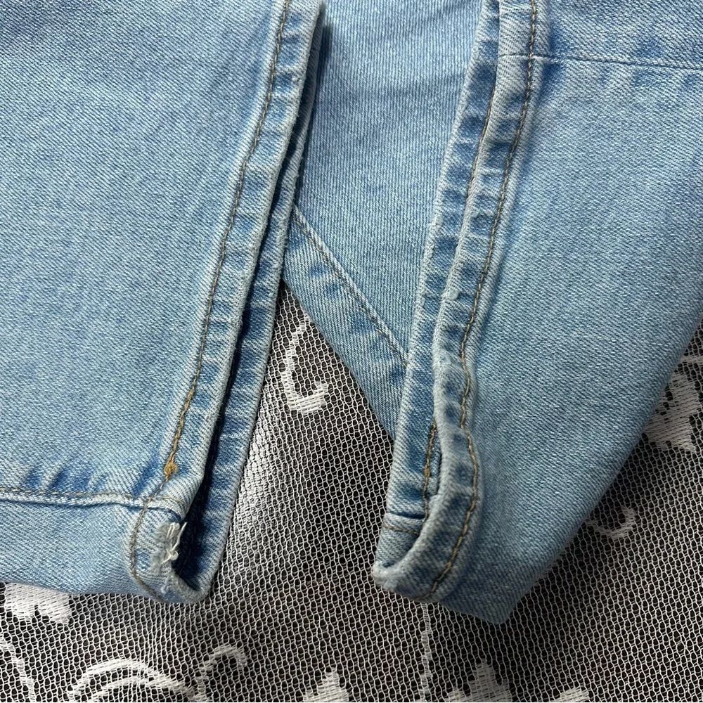 Levis Ribcage Straight Ankle Jeans in  Blue Sz 29 - Picture 13 of 13